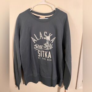 NWT “Stay Salty” Alaska Large Sweatshirt